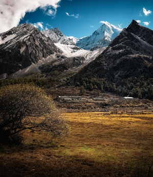 雪山-风景-宅家-风光-旅游 图片素材