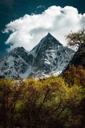 我的2019-风光-自然-四川-四姑娘山 图片素材