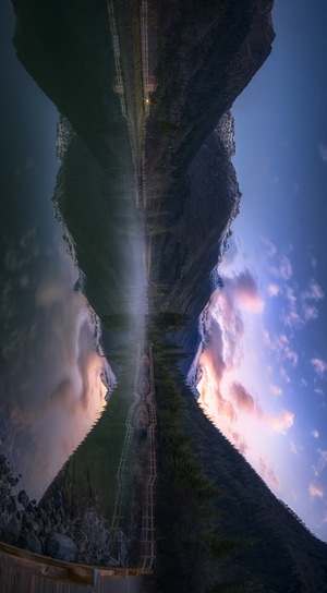 阿坝藏族羌族自治州-生态-四姑娘山-双桥沟-流水 图片素材