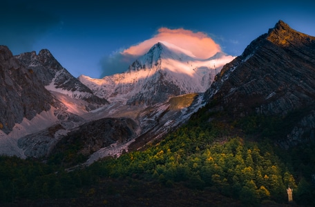 旅行-旅游-稻城亚丁-风光-自然 图片素材