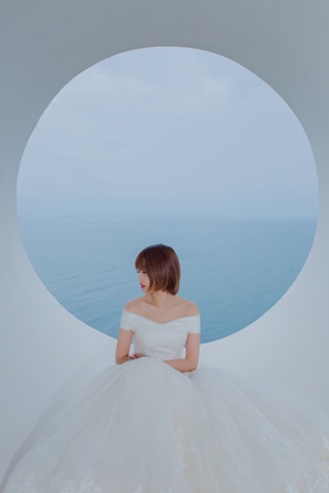 人像-旅行-写真-大理-长袍（礼服） 图片素材