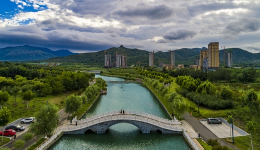看你的城市-城市-风光-航拍-高视角 图片素材