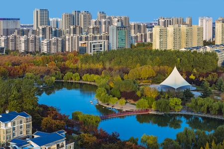 一镜知秋-一镜知秋-武汉大学-城市-爬楼党 图片素材