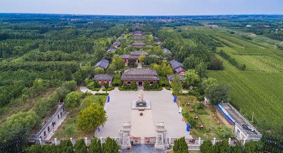 旅拍-街拍-城市-山东-惠民 图片素材