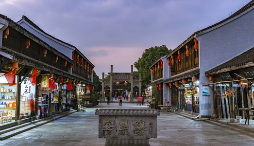 我的2019-旅拍-夜景-古镇-古建筑 图片素材