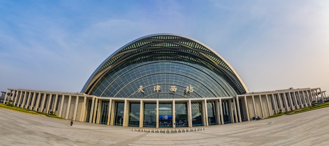 城市色彩-街拍-街景-城市-车站 图片素材