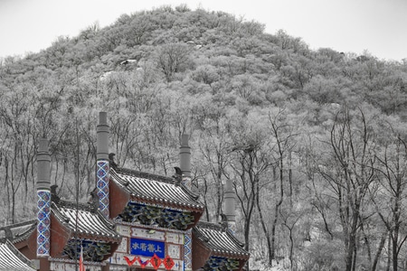 看你的城市-城市-风光-雪景-国家森林公园 图片素材