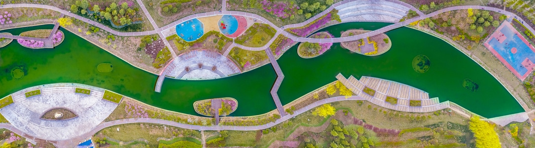 城市色彩-滨州市-邹平市-城市-街景 图片素材