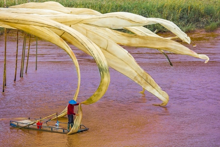 霞浦-高视角-旅拍-飘网-人文纪实 图片素材