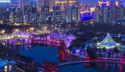 夜景-城市-爬楼党-高视角-都市风光 图片素材
