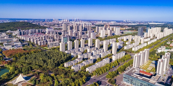 秋日物语-公园摄影-航拍-高视角-城市 图片素材