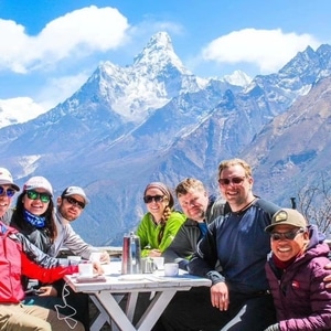 雪山-旅行-徒步-博卡拉-尼泊尔 图片素材