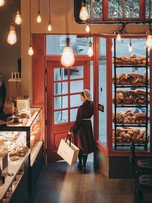 人像-圣诞-成都-面包店-chapa 图片素材