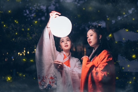 人像-古风-汉服-明制汉服-索尼 图片素材