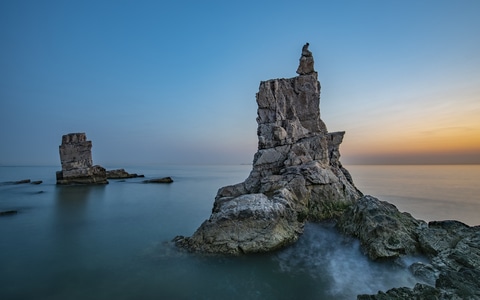 大连-将军石-大海-风景-风光 图片素材