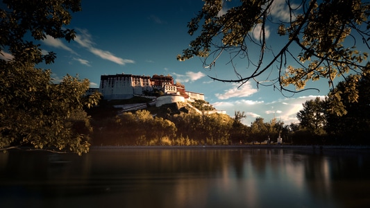 壁纸-拉萨-西藏-布达拉宫-风景 图片素材