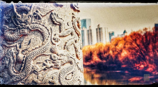 春景-风景-我要上封面-浮雕-雕像 图片素材