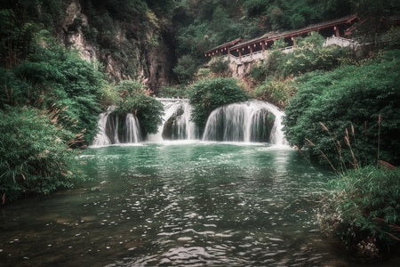 城市-贵阳-有趣的主题-秋日物语-湖面 图片素材