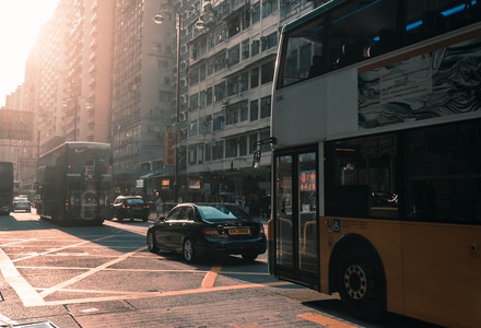 交通-线条-建筑-城市-香港 图片素材