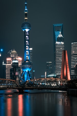 陆家嘴-魔都-上海-东方明珠塔-建筑 图片素材