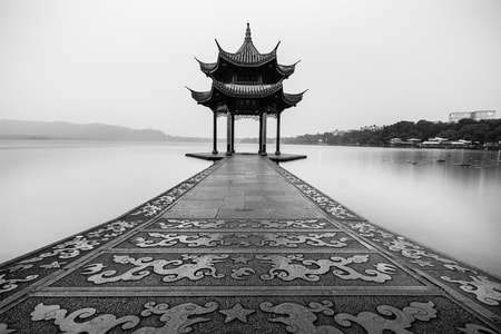 魔都映像-风光-黑白-上海-静物 图片素材