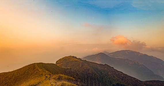 旅行-风光-武功山-早晨-云雾 图片素材