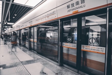 地铁-交通-乘客-人流-城市 图片素材