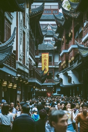 上海-城隍庙-景点-旅行-户外 图片素材