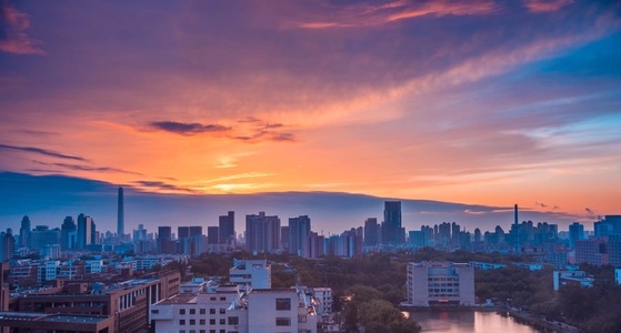建筑-城市-天津-天津大学-天空 图片素材