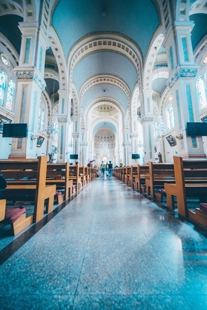 教堂-音乐厅-天津-小白楼-教堂 图片素材