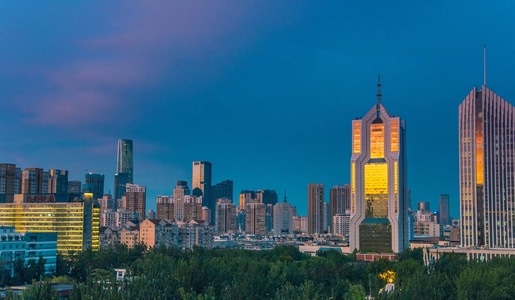 建筑-城市-天津-天津大学-天空 图片素材