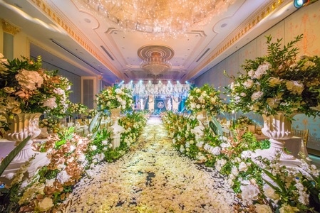 婚礼-婚宴-花-花朵-花瓣 图片素材