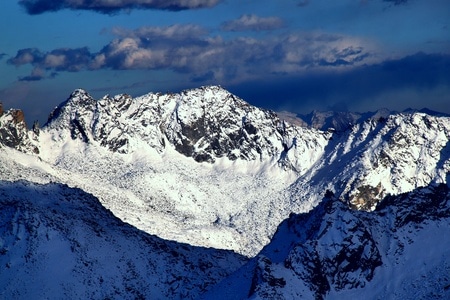 雪山-冰川-山峰-雪山-山 图片素材