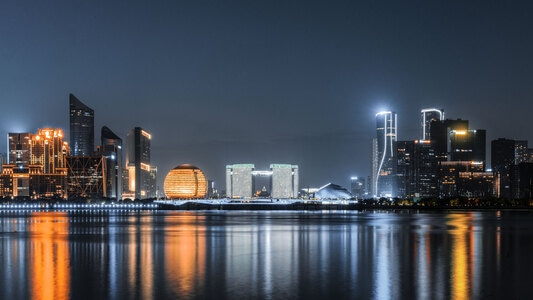 杭州-钱塘江-钱江新城-钱江世纪城-钱江公园 图片素材