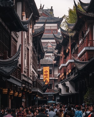 探索-上海-旅行-城市-古镇 图片素材