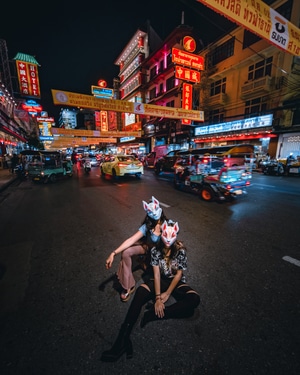 看你的城市-曼谷-街道-色彩-旅行 图片素材