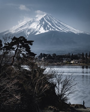 春天-自然-富士山-日本-探索 图片素材