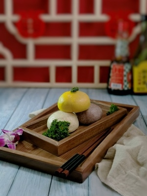 你好2020-摄影和文字-食物-馒头-窝窝头 图片素材