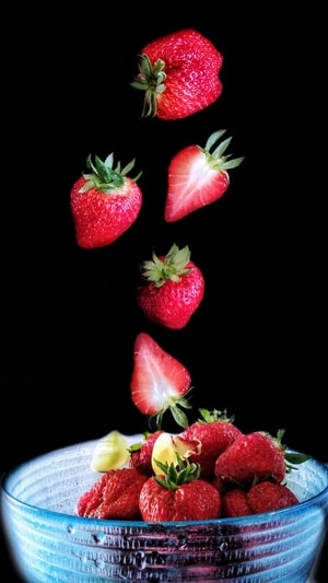 手机摄影-水果-草莓-水果-美食 图片素材