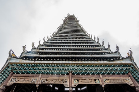 旅行-鼓楼-建筑-苗寨-建筑 图片素材