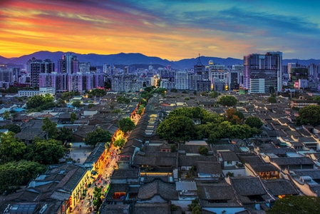 夜色-纪实-福州市-城市-城市风光 图片素材