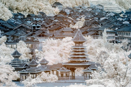 风光-红外摄影-建筑-家居物品-风光 图片素材