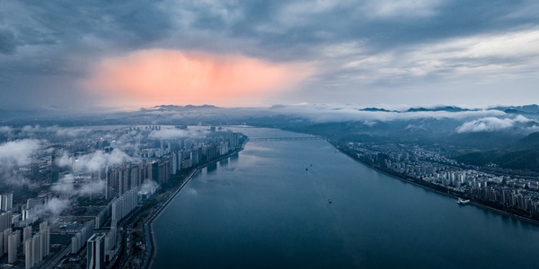 钱塘江-杭州-风光-风景-城市 图片素材