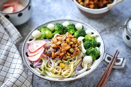 早餐-我要上封面-美食-蔬菜面-面条 图片素材