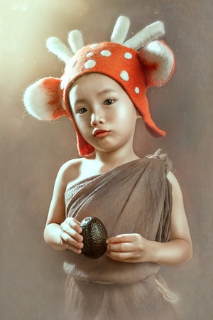 东欧-肖像-写真-人像-油画 图片素材