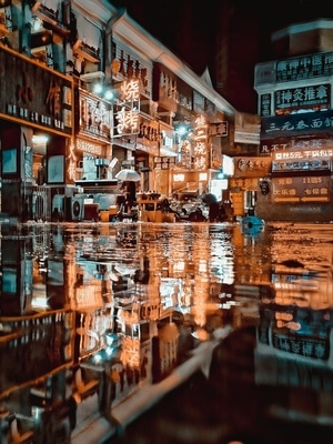 街拍-华为-手机-光影-艺术底纹 图片素材