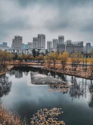 南京-城市-色彩-手机-我要上封面 图片素材