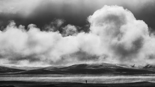 黑白-景观-风光-山-旅行 图片素材