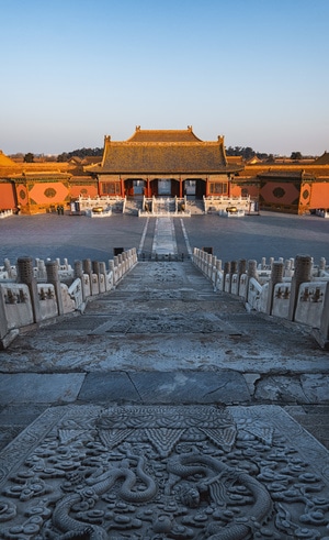 建筑-故宫-北京-壮观-日出 图片素材