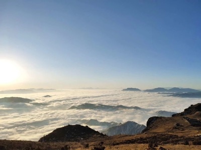 在路上-牛背山-牛背山-风景-风光 图片素材